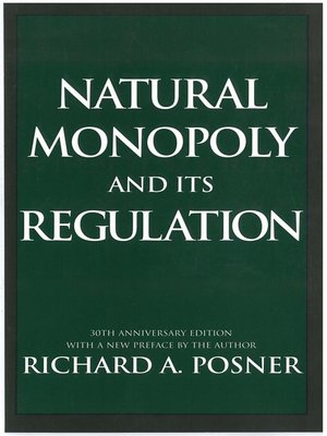 cover image of Natural Monopoly and Its Regulation